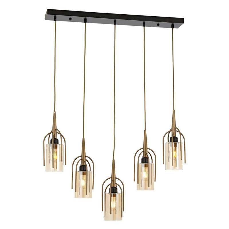 5 - Light Black Kitchen Island Pendant