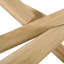 Mikado Round Solid Oak Dining Table