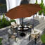 Parasol de marché 9 pi Murrey-418144065