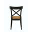 Élégant ensemble de chaises d'appoint en cuir Aire, parfait pour les repas modernes et les sièges confortables