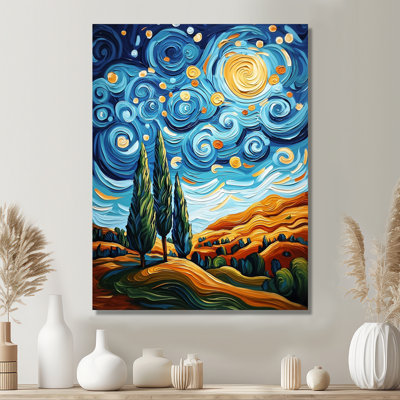 «Autumn Wood Forest» par Vincent I - Vangogh, impression murale en métal