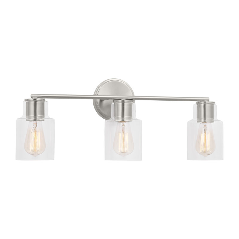 Sayward Vanity Light, Brushed Steel, 3