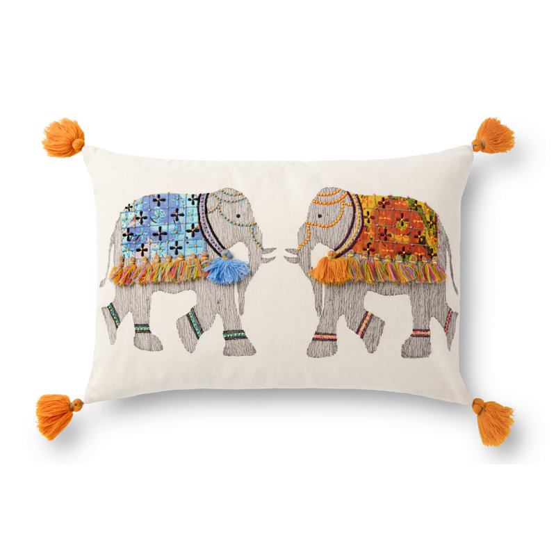  Cotton Lumbar Pillow Cover