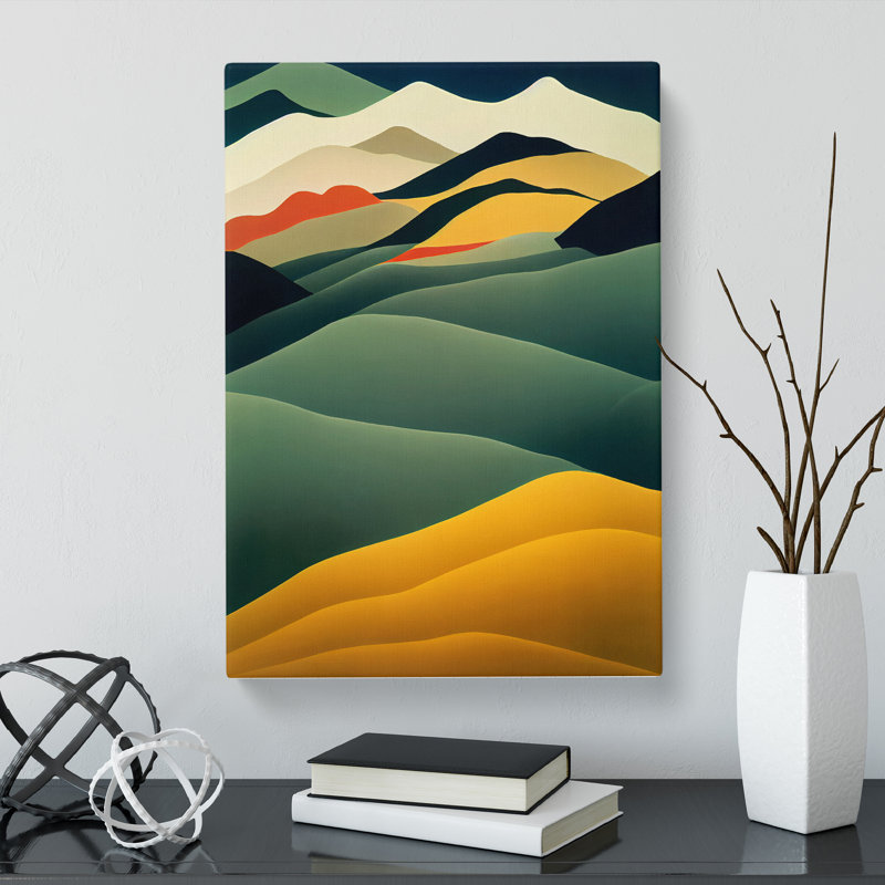 Higginsville Spring Landscape View Vol.3 - Wrapped Canvas, 50cm H x 35cm W