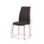 Chaise d'appoint rembourrée en cuir Burcker-2121299745
