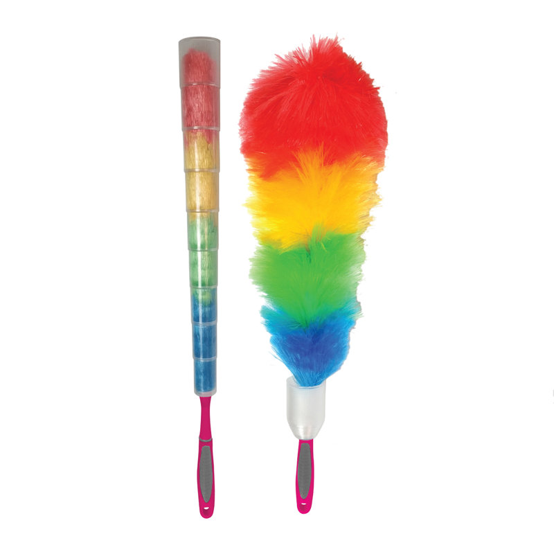 WBM Home Duster for Cleaning, Multicolor Dust Cleaner for Multipurpose - (Pack of 3)