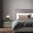 Geometric Silk Wallpaper-844246948