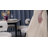 Short Plush Upholstered Metal Dining Chairs-580583878