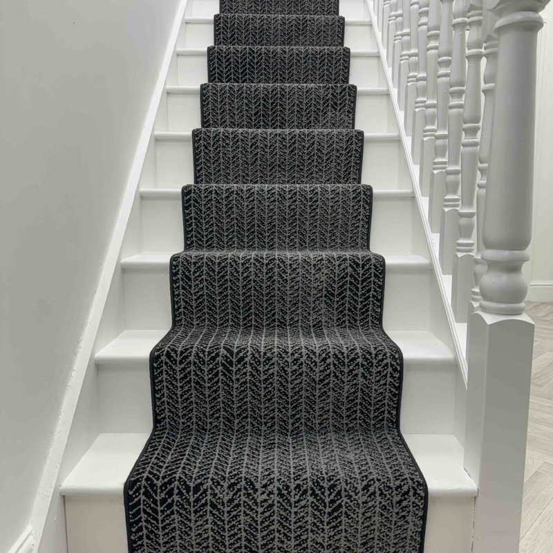 Stair Runner Solid Colour Area Rug, Runner 70 x 630 cm