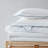 Martha Stewart Simple Scallop Cotton Blue Comforter Set-119136841-119136840