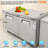 VEVOR 12.85 Cubic Feet Prep Refrigerator - 48''