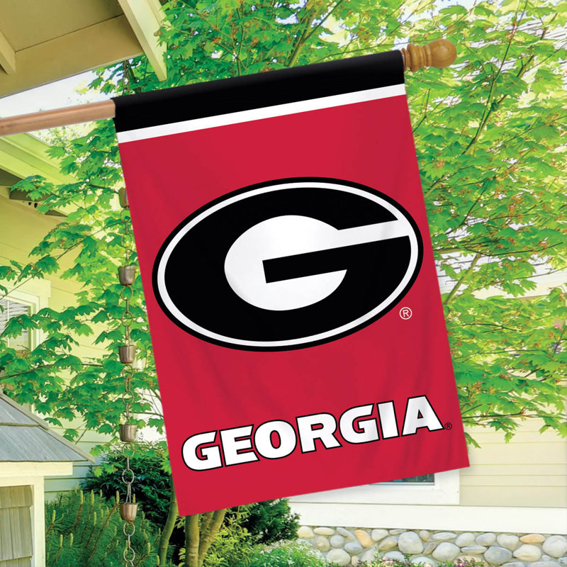 Georgia Bulldogs NCAA Licensed House Flag, Georgia