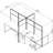 Easy Office Rectangle 4 Person Cubicle with Cable Management-115664277