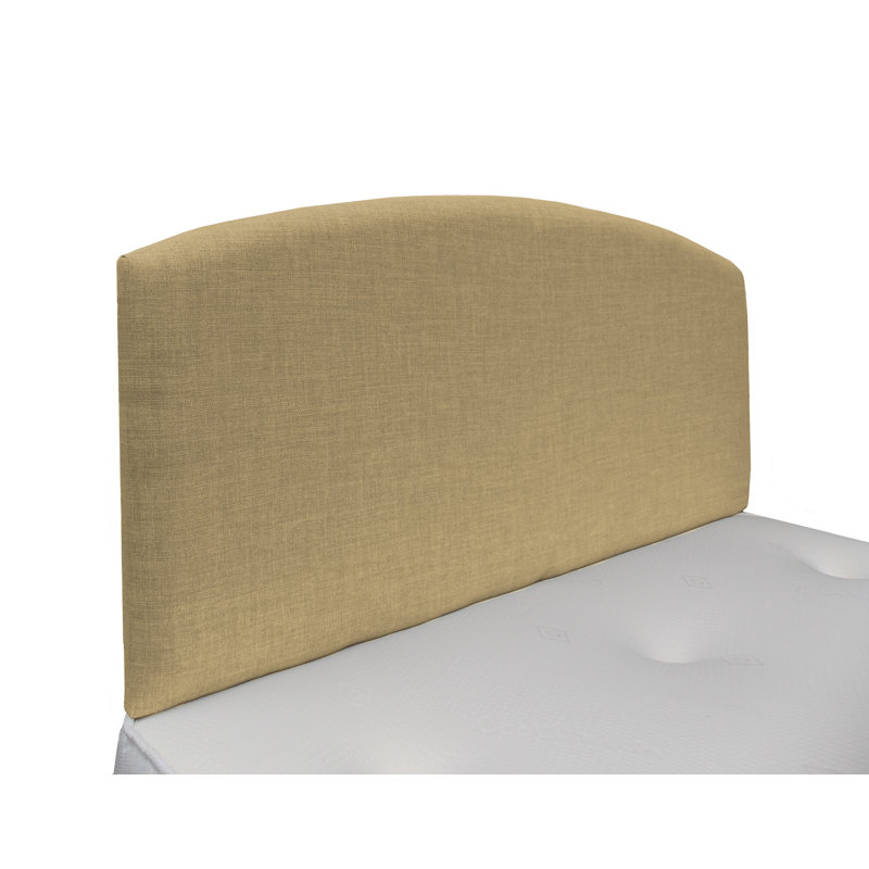 Upholstered Headboard, Ivory, Naples Velvet, Small Single (2'6)