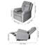 75cm Wide Chenille Wall Recliner Standard Recliner-432259148
