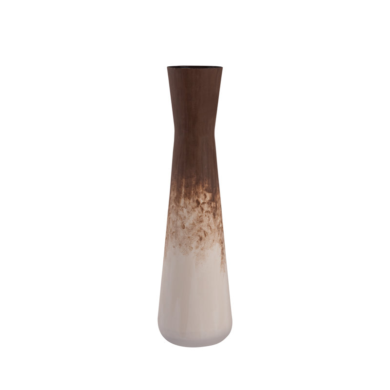 Langport Vase - Large Rust, Rust, Ombre, 28" H x 7.75" W x 7.75" D