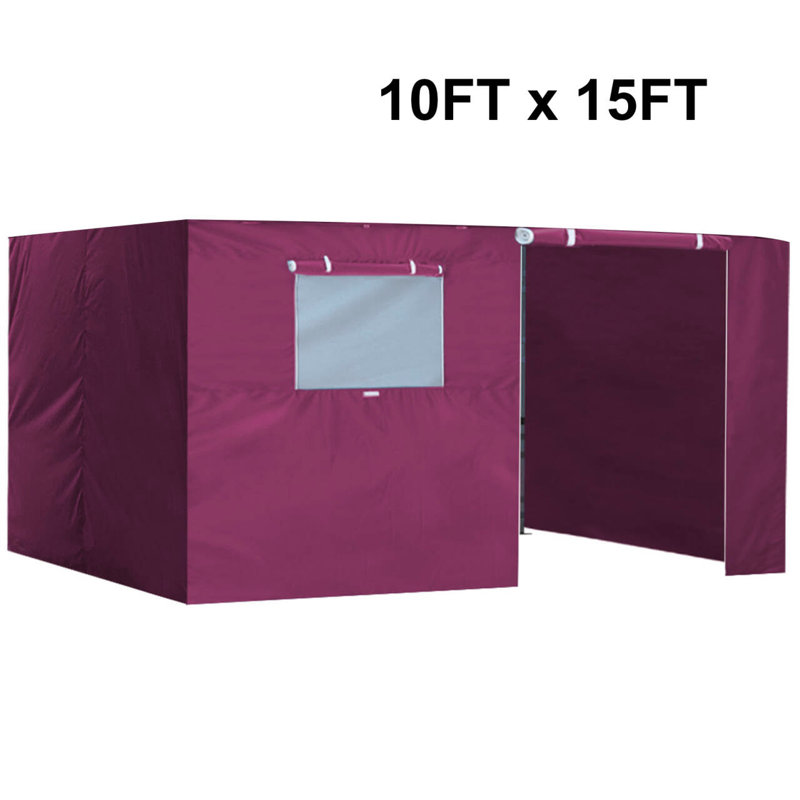 Mur latéral Moguel, H 84 po x l 120 po x P 180 po, Rouge profond