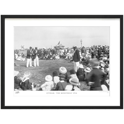 Lytham, The Minstrels 1914 - Single Picture Frame Print