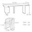 Bureau rectangulaire Parven