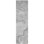 2' X 8' Gray Abstract Washable Indoor Outdoor Runner Rug