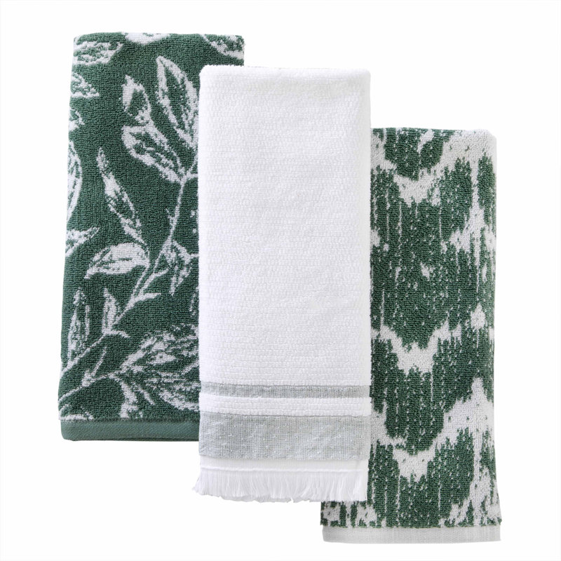 3 - Piece Turkish Cotton Hand Towel Same-Size Set Guest Room Case Pack