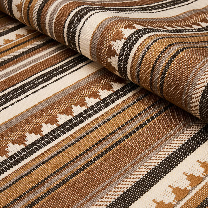 Tissu à rayures Zuni, Dune