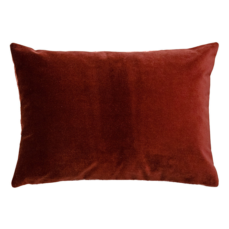 Trellis Lumbar Pillow Cover & Insert, Terracotta