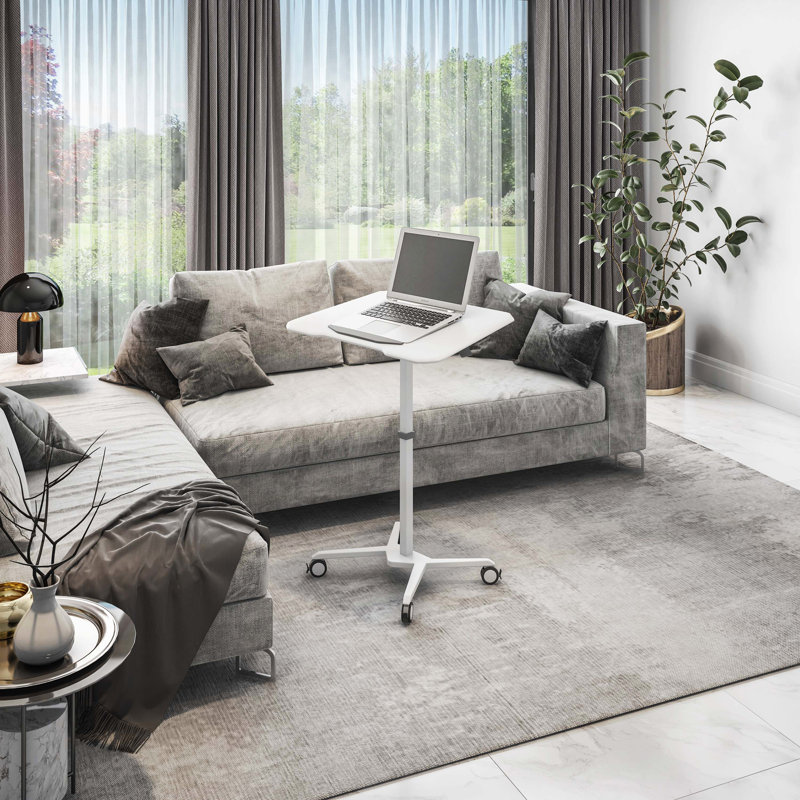 Support d'ordinateur portable avec plateau de table réglable en hauteur et inclinable