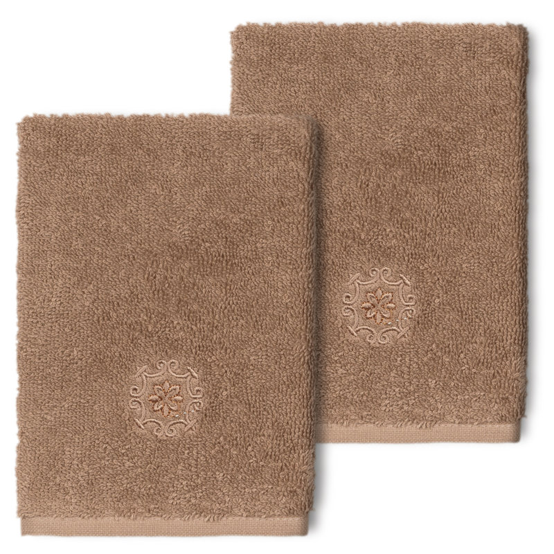 ALYSSA Turkish Cotton Washcloth, Latte