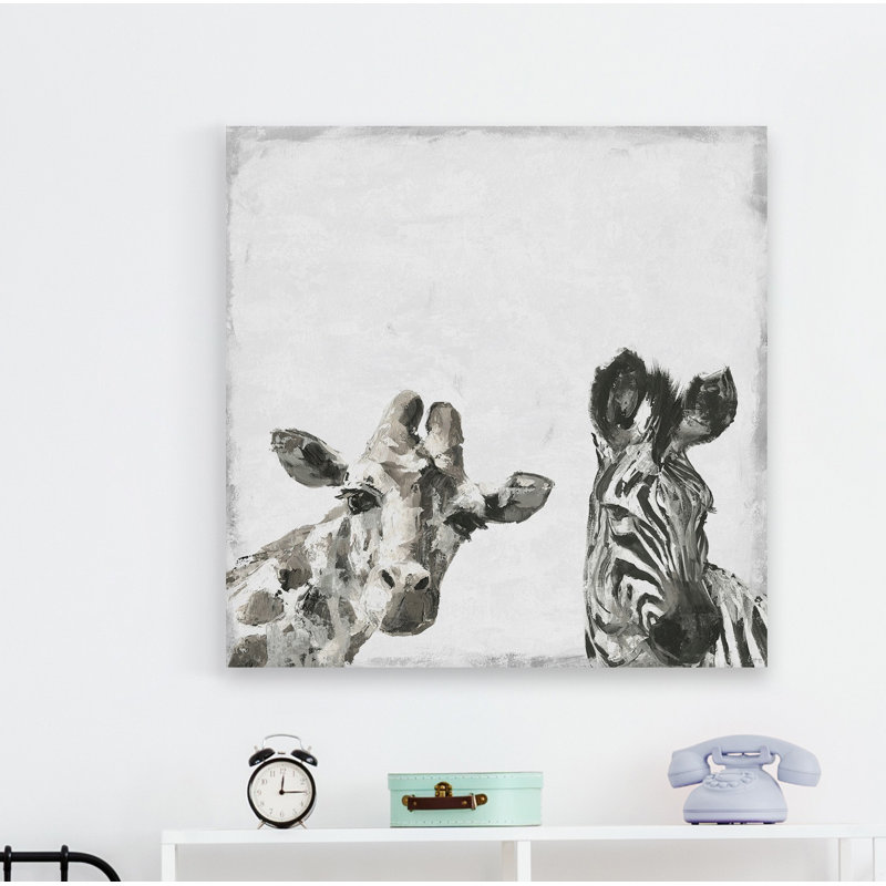 «Best Buddies», reproduction sur toile tendue, H 24 po x l 24 po x 1,5 po