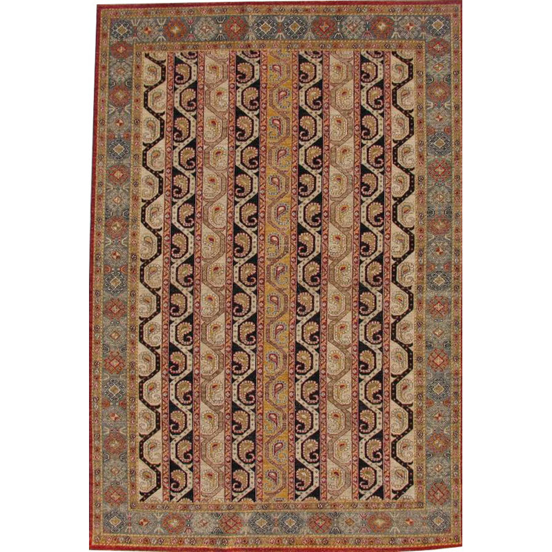 Akemy Paisley Hand Woven 205cm X 293cm Area Rug
