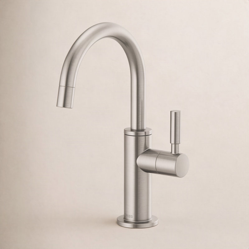 Beverage Faucet with Arc Spout, Stainless