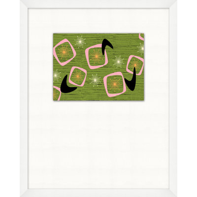 Sensationnel 1 par Christopher Kennedy - Peinture encadrée sur papier