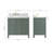 Amariani 37" Single Bathroom Vanity Set-447301045