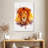 Brampt Lion Head Paint Splash-108355244