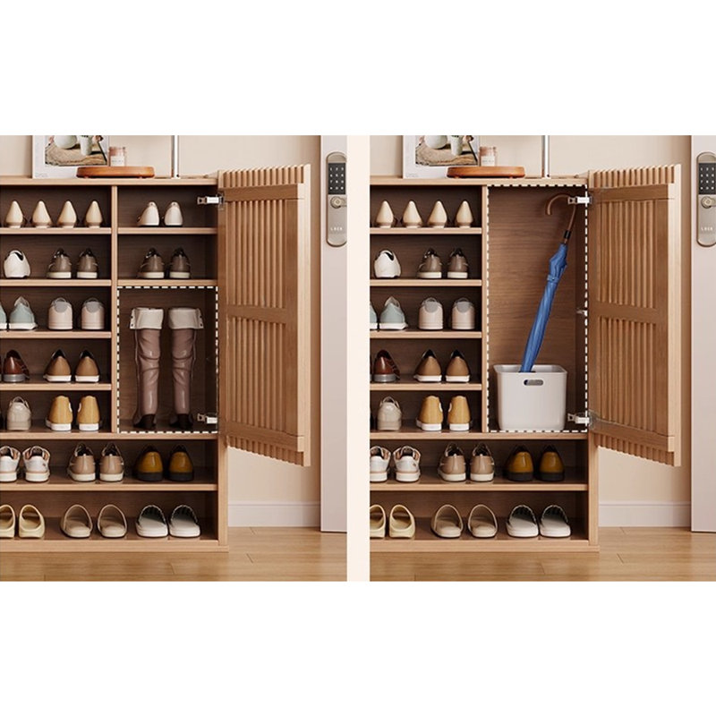 Armoire de rangement pour chaussures à clôture, H 45,28 po x l 31,5 po x P 13,78 po