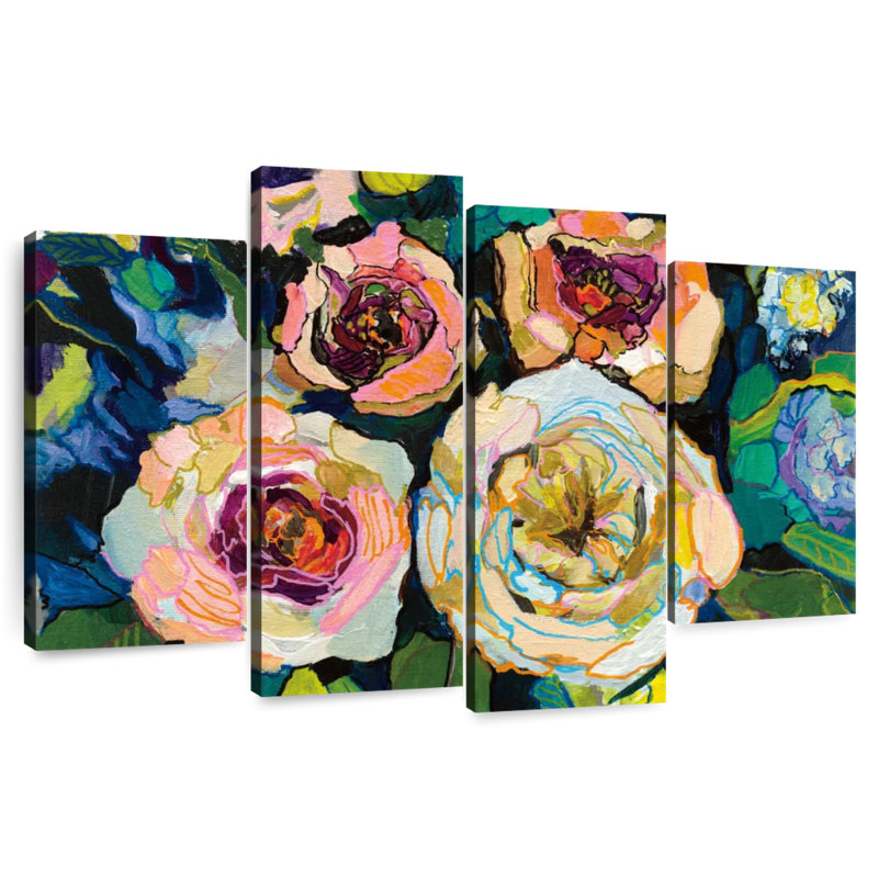 Pivoine, 22" H x 36" W