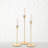 Tulip Top Taper Candle Holder Set-846177320