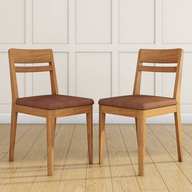 Chaise rembourrée Crew (paquet de 2), pacane / café, Pacane / café, 2