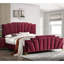 Structure de lit en flanelle Glam Classic-1443950574-1443950572