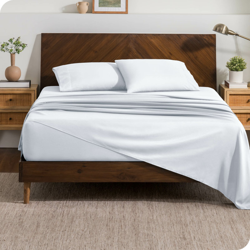White Standard Hypoallergenic Microfiber Pillowcase Set