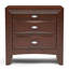Table de chevet simple en bois massif 1Pc-919807057