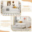 Lit de jour simple rembourré avec couchette-1691493985