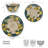 Pfaltzgraff Painted Lemons 12 Pc Dinnerware Set, Service For 4