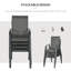 Nusreta Stacking Patio Dining Side Chair