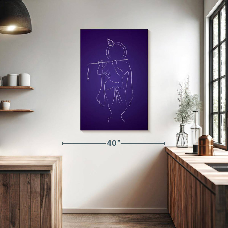 Adella Modern Krishna, H 39 po x l 26 po