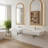 CASAINC Solid Surface Stone Basin Bathroom Sink