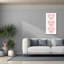  Art mural en toile «Loved» par Erin Clark, 20 po x 40 po