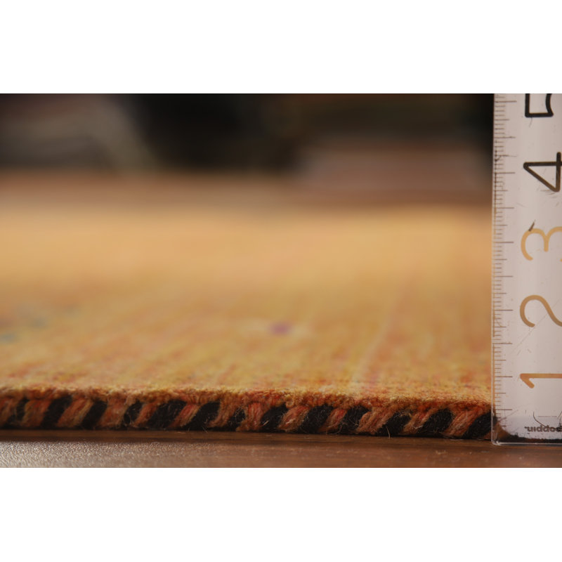 Tapis orange orange Gabbeh