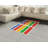 Science High Density Long Fiber Poly Threads Decorative Area Rug Carpet-42029960